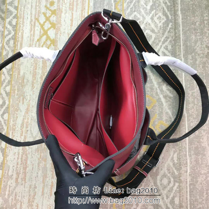 HERMES愛馬仕 最新款 時尚休閒 男士手提斜挎包 8832-1 車篷包 JD1266